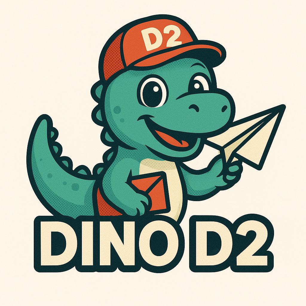 DinoD2 Mascot